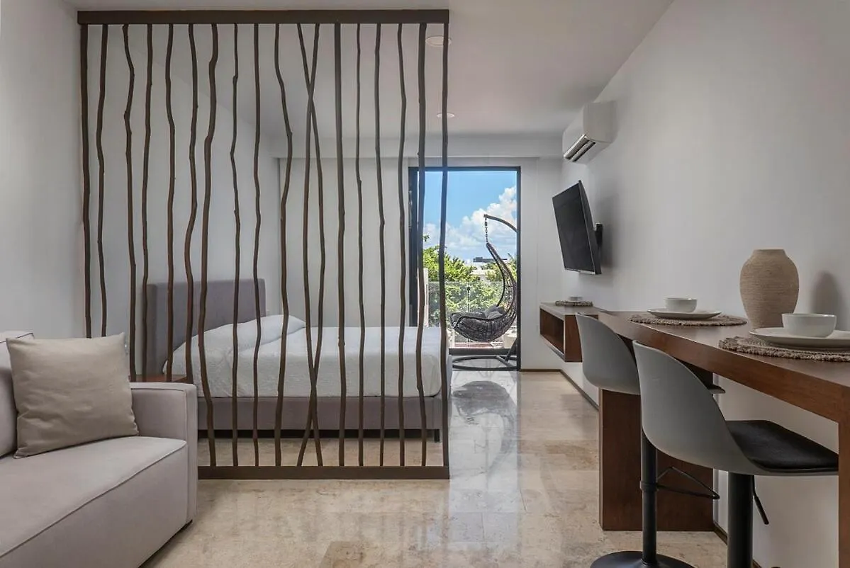 Sea Studio 4 Blocks From 5Th Avenue And The Beach Playa del Carmen Appartamento